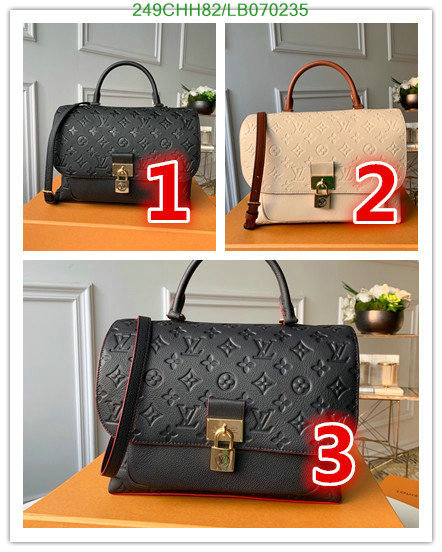 LV Bags-(Mirror)-Handbag-,Code: LB070235,$:249USD