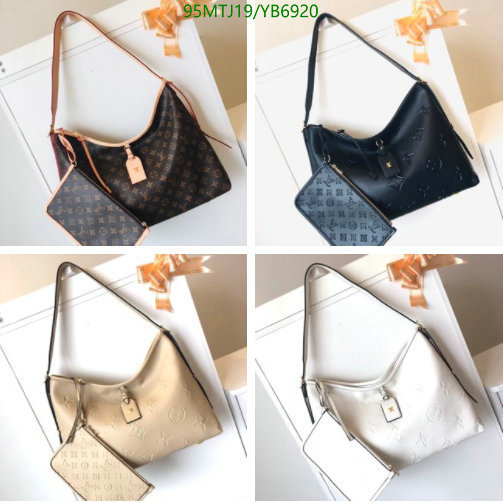 LV Bags-(4A)-Handbag Collection-,Code: YB6920,$: 95USD