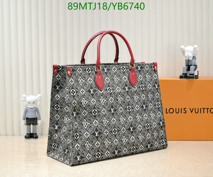 LV Bags-(4A)-Handbag Collection-,Code: YB6740,$: 89USD