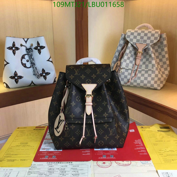 LV Bags-(4A)-Backpack-,Code: LBU011658,$: 109USD