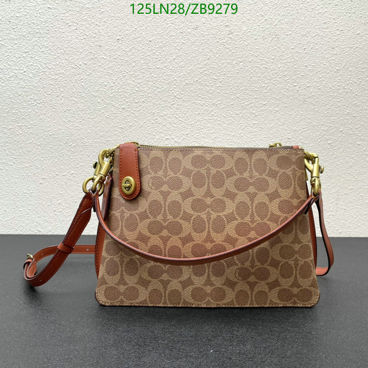 Coach Bag-(4A)-Diagonal-,Code: ZB9279,$: 125USD