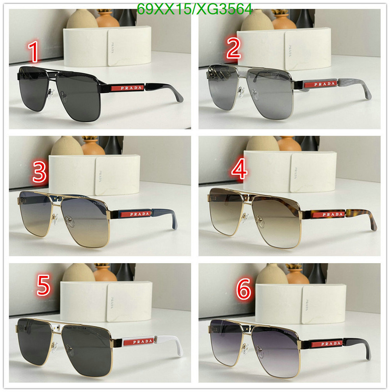 Glasses-Prada, Code: XG3564,$: 69USD
