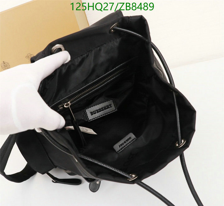 Burberry Bag-(4A)-Backpack-,Code: ZB8489,$: 125USD