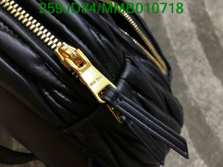 Miu Miu Bag-(Mirror)-Backpack-,Code: MMB010718,$: 259USD