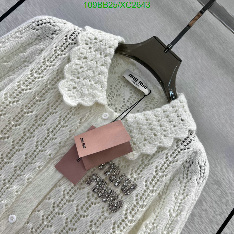 Clothing-MIUMIU, Code: XC2643,$: 109USD
