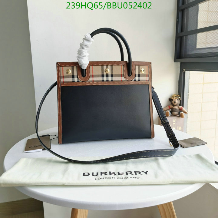 Burberry Bag-(Mirror)-Handbag-,Code: BBU052402,