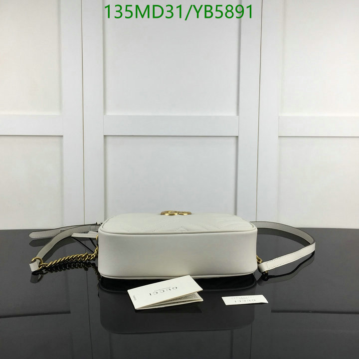 Gucci Bag-(Mirror)-Marmont,Code: YB5891,$: 135USD