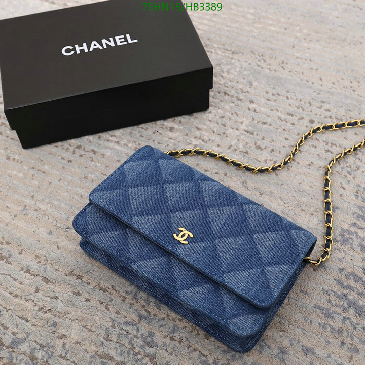 Chanel Bags ( 4A )-Diagonal-,Code: HB3389,$: 75USD