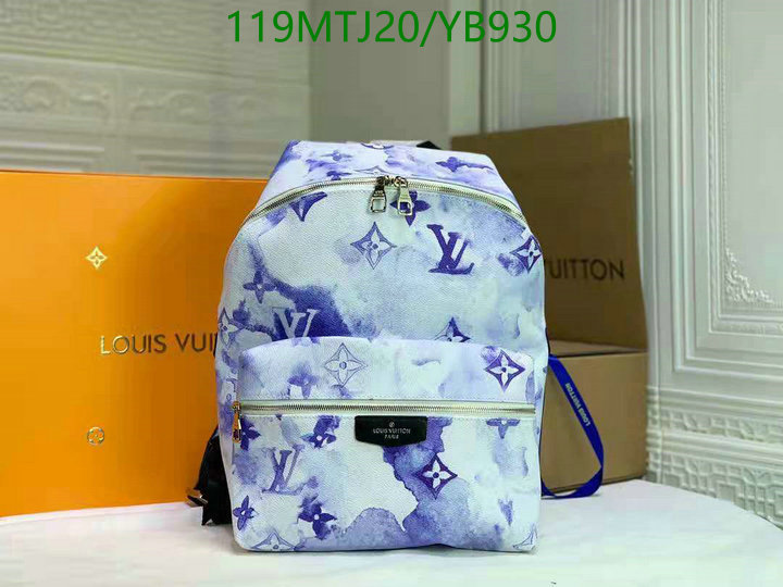 LV Bags-(4A)-Backpack-,Code: YB930,$: 119USD
