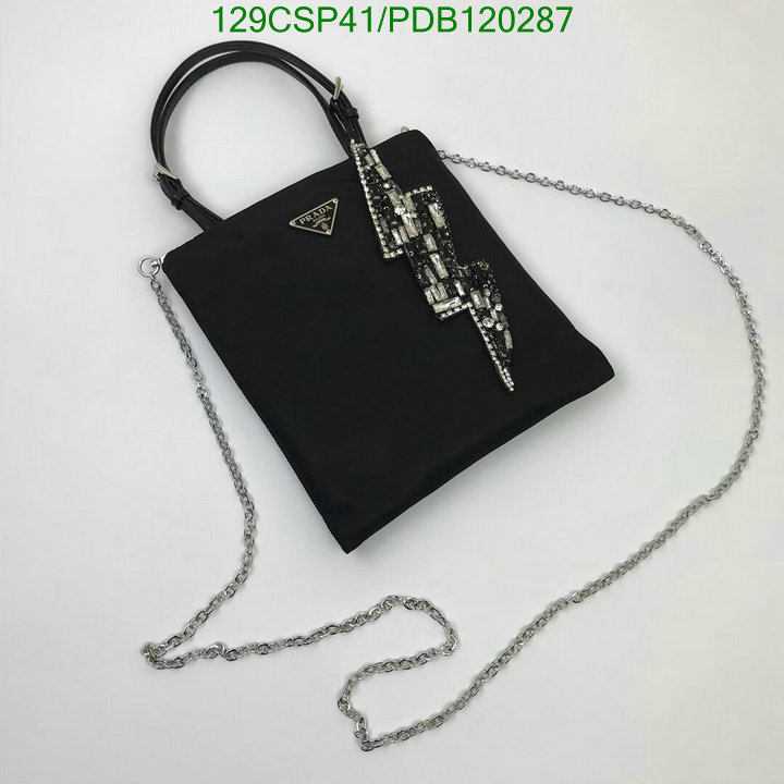 Prada Bag-(Mirror)-Diagonal-,Code: PDB120287,$: 129USD