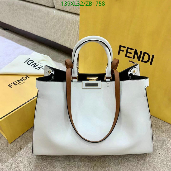 Fendi Bag-(4A)-Peekaboo,Code: ZB1758,$: 139USD