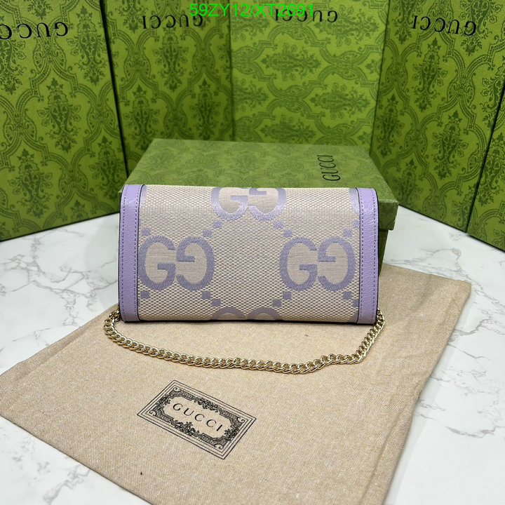Gucci Bag-(4A)-Wallet-,Code: XT2691,$: 59USD
