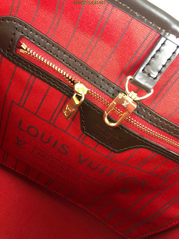 LV Bags-(4A)-Neverfull-,Code: LB1491,$: 65USD