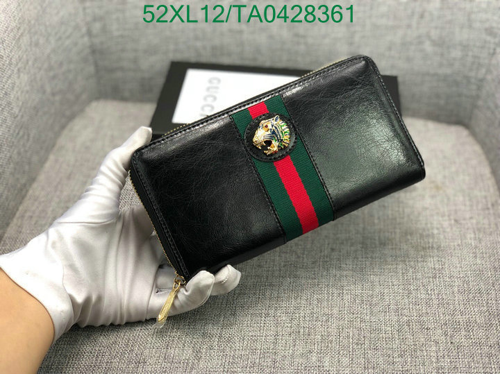 Gucci Bag-(4A)-Wallet-,Code:TA0428361,$: 52USD