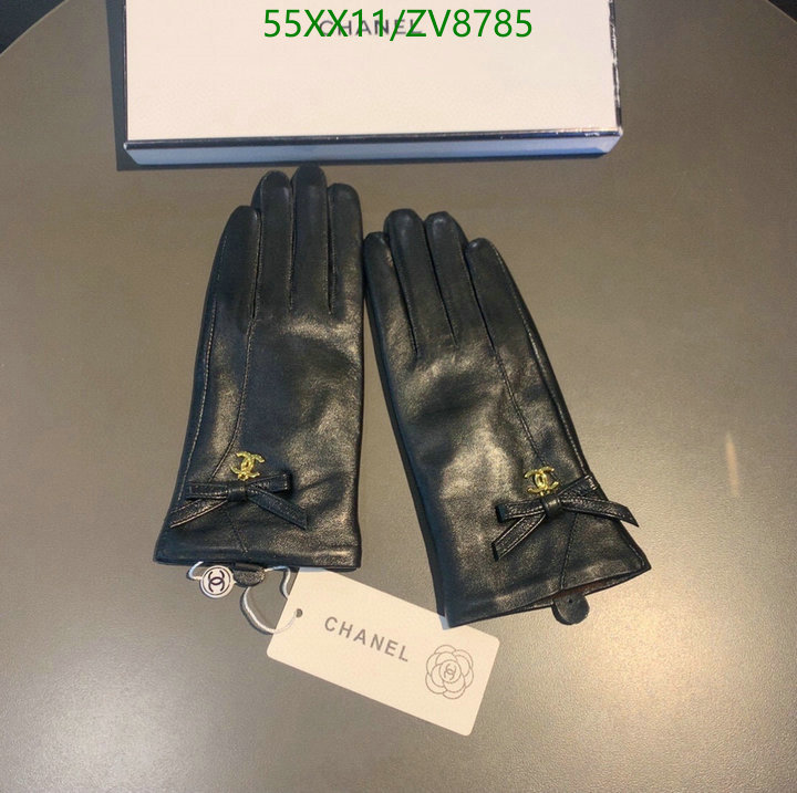 Gloves-Chanel, Code: ZV8785,$: 55USD