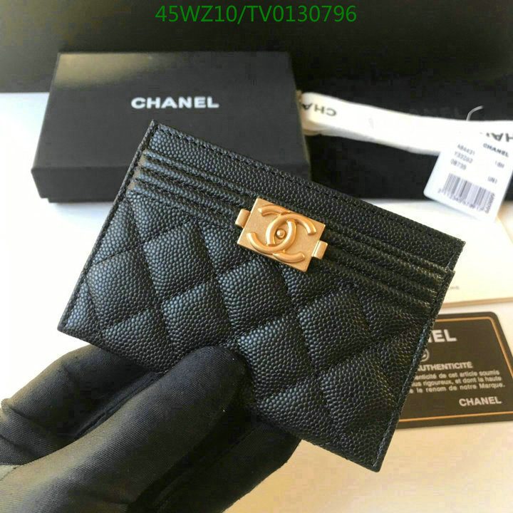 Chanel Bags ( 4A )-Wallet-,Code: TV0130796,$: 45USD