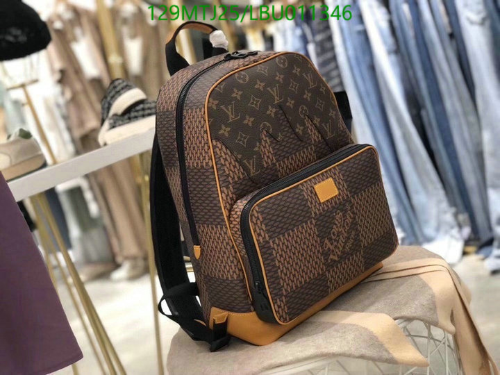 LV Bags-(4A)-Backpack-,Code: LBU011346,$: 129USD