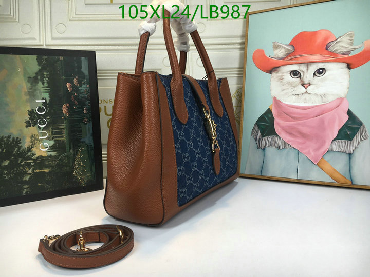 Gucci Bag-(4A)-Handbag-,Code: LB987,$: 105USD