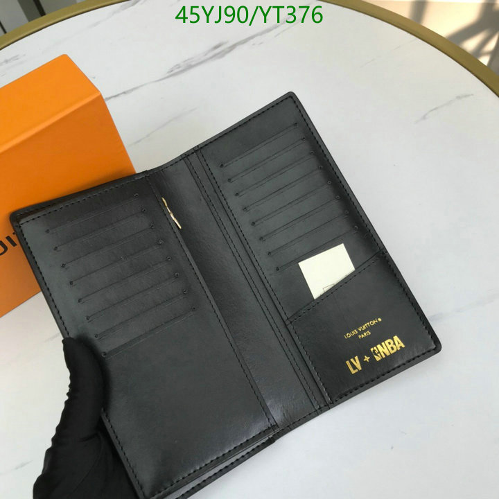 LV Bags-(4A)-Wallet-,Code: YT376,$: 45USD