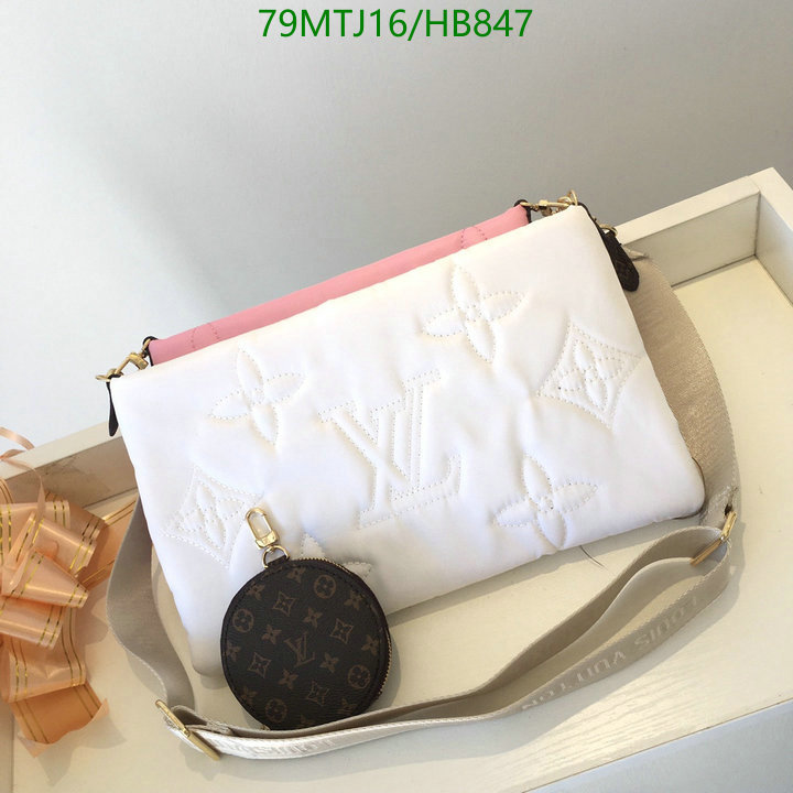 LV Bags-(4A)-New Wave Multi-Pochette-,Code: HB847,$: 79USD