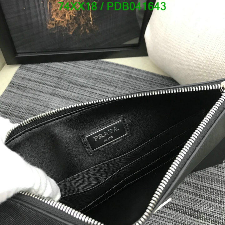 Prada Bag-(Mirror)-Clutch-,Code: PDB041643,$: 74USD