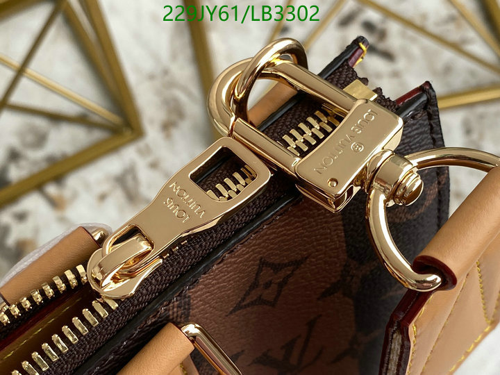 LV Bags-(Mirror)-Handbag-,Code: LB3302,$: 229USD