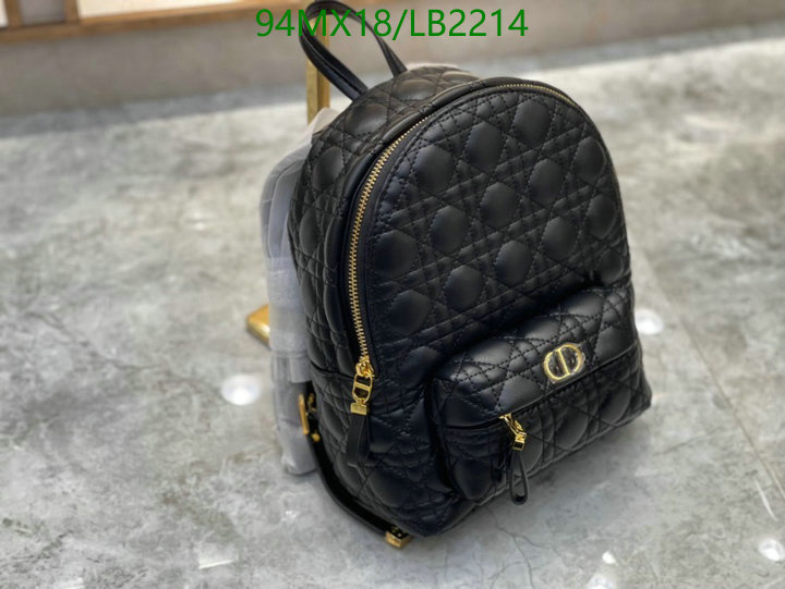 Dior Bags-(4A)-Backpack,Code: LB2214,$: 94USD