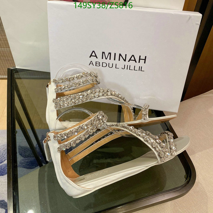 Women Shoes-Aminah Abdul Jillil, Code: ZS816,$: 149USD