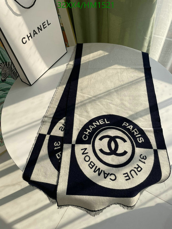 Scarf-Chanel, Code: HM1521,$: 32USD