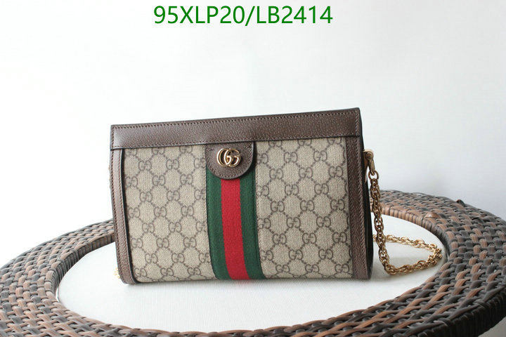 Gucci Bag-(4A)-Ophidia-G,Code: LB2414,$: 95USD