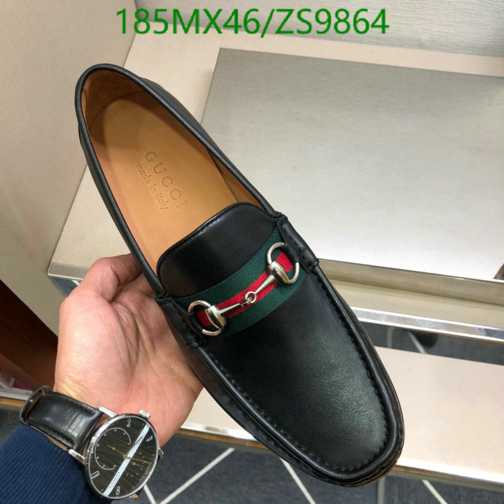 Men shoes-Gucci, Code: ZS9864,$: 185USD