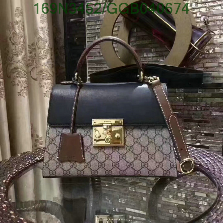 Gucci Bag-(Mirror)-Padlock,Code:GGB040674,$: 169USD