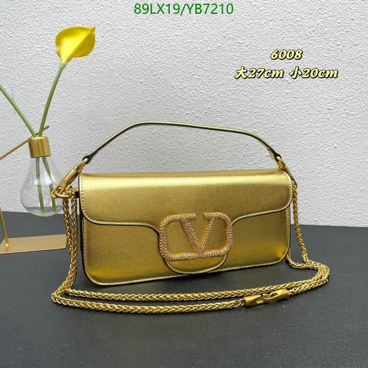 Valentino Bag-(4A)-LOC-V Logo ,Code: YB7210,$: 89USD