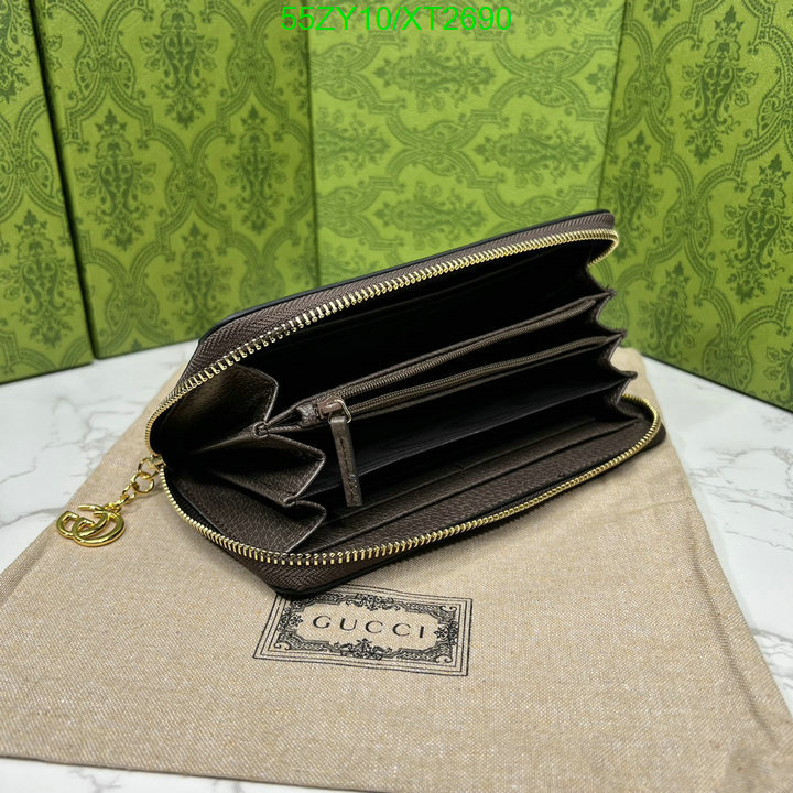 Gucci Bag-(4A)-Wallet-,Code: XT2690,$: 55USD