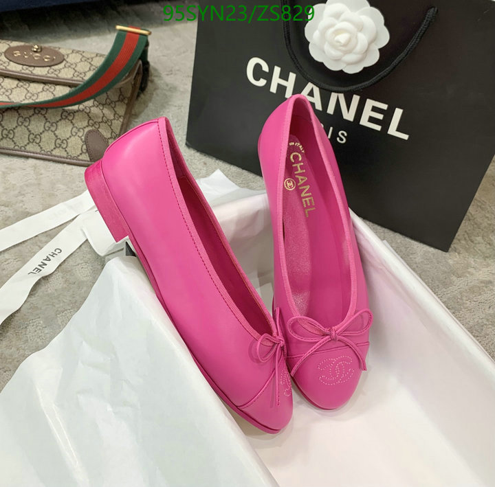 Chanel-Ballet Shoes,Code: ZS829,$: 95USD