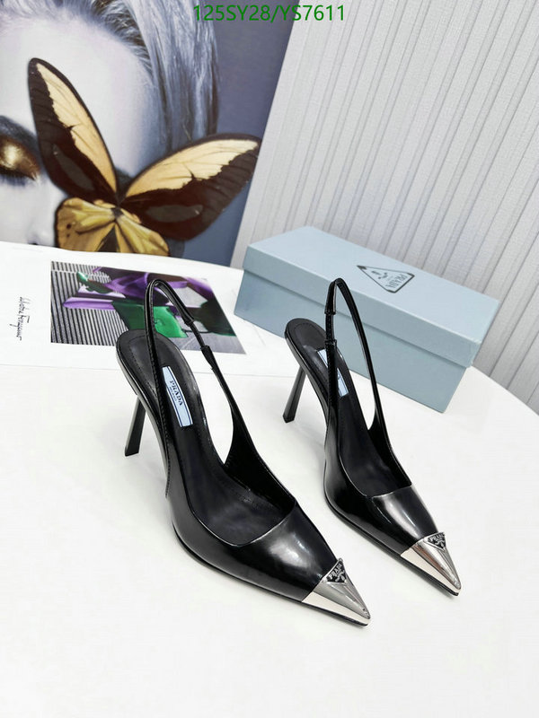 Women Shoes-Prada, Code: YS7611,$: 125USD