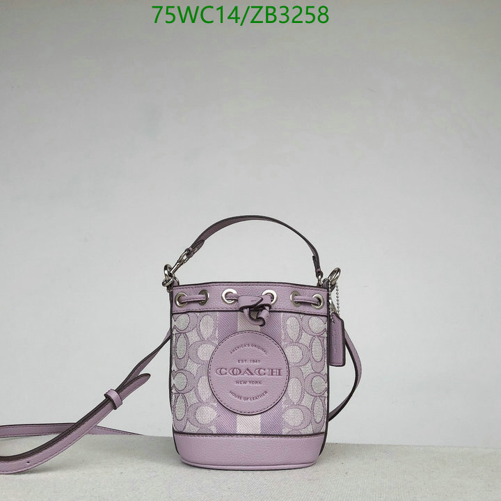 Coach Bag-(4A)-Diagonal-,Code: ZB3258,$: 75USD