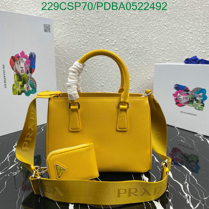 Prada Bag-(Mirror)-Handbag-,Code: PDBA0522492,$: 229USD