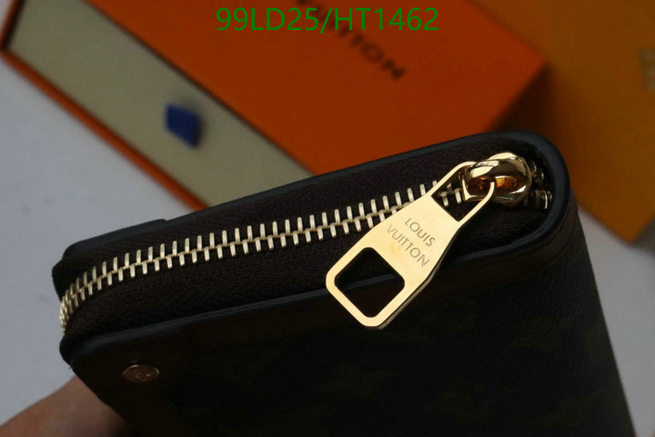 LV Bags-(Mirror)-Wallet-,Code: HT1462,$: 65USD