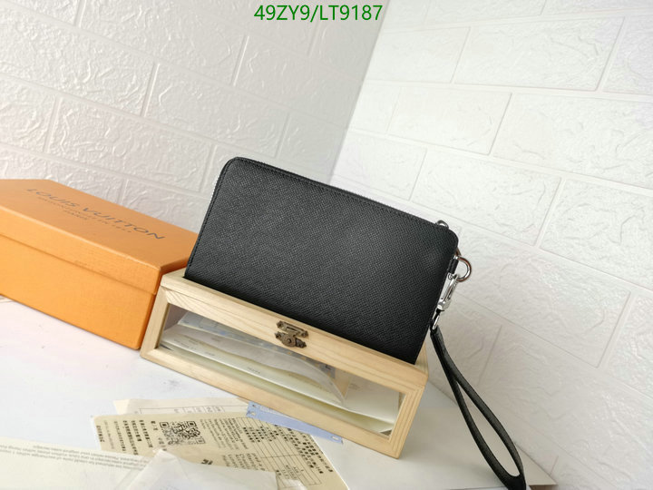 LV Bags-(4A)-Wallet-,Code: LT9187,$: 49USD