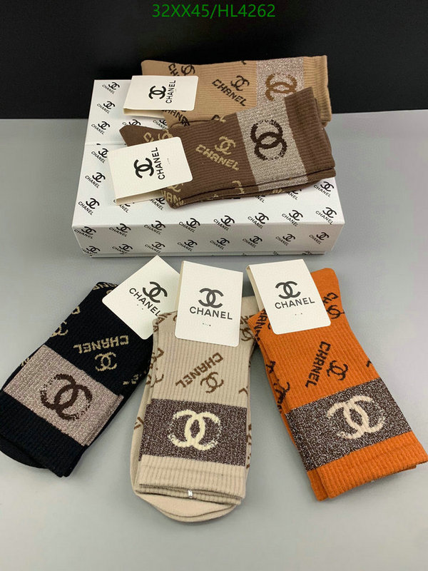 Sock-Chanel,Code: HL4262,$: 32USD