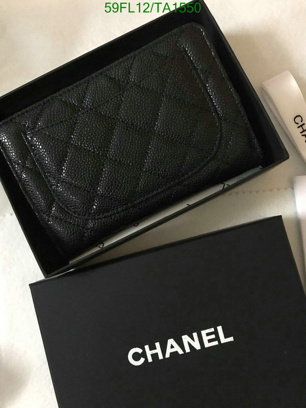 Chanel Bags ( 4A )-Wallet-,Code: TA1550,$: 59USD