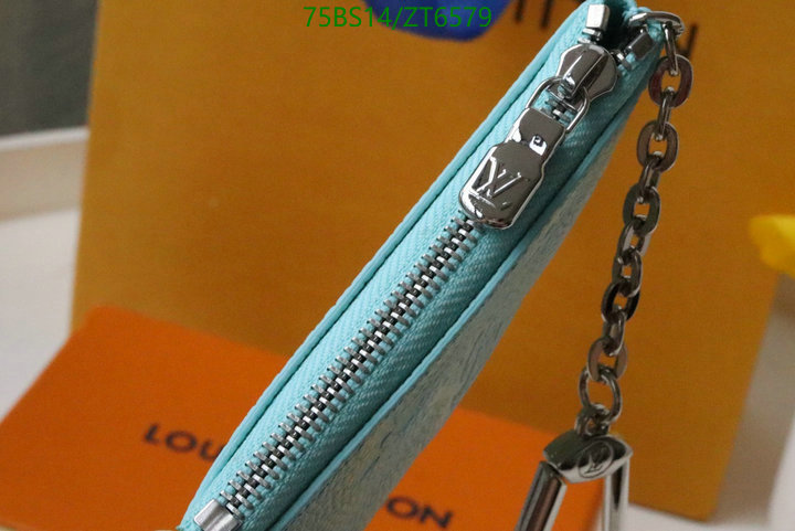 LV Bags-(Mirror)-Wallet-,Code: ZT6579,$: 75USD