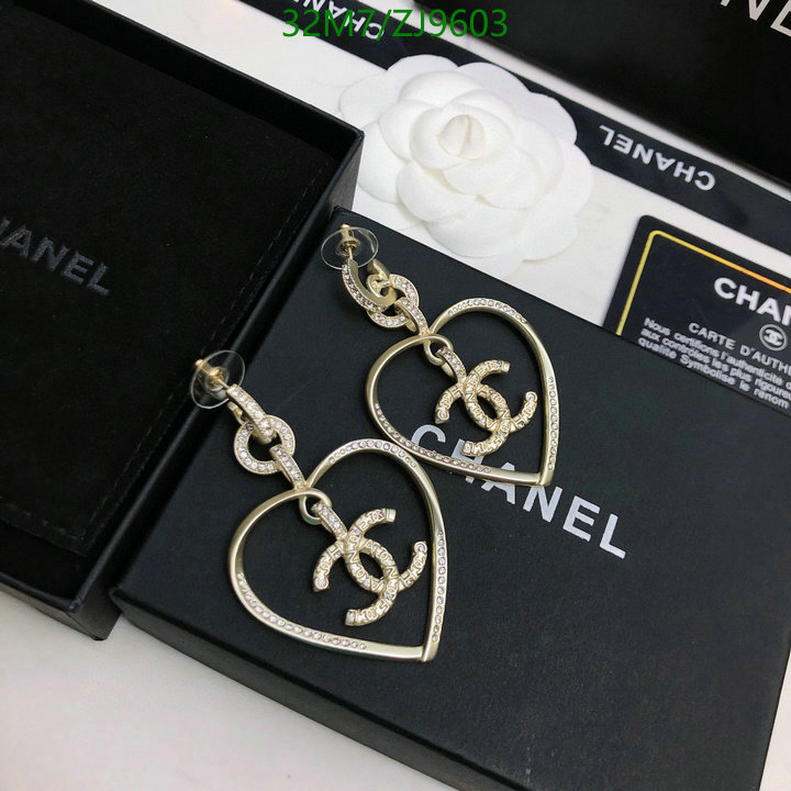 Jewelry-Chanel,Code: ZJ9603,$: 32USD