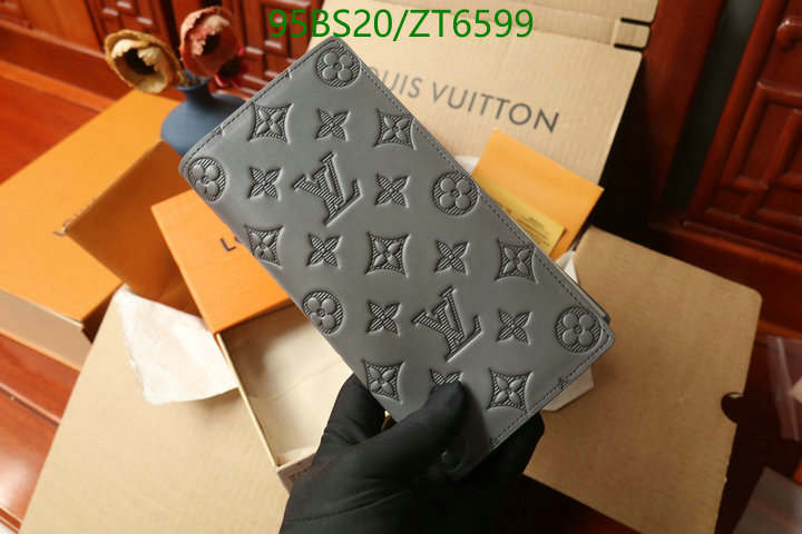 LV Bags-(Mirror)-Wallet-,Code: ZT6599,$: 95USD