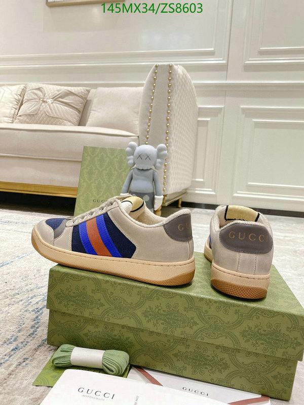 Men shoes-Gucci, Code: ZS8603,$: 145USD