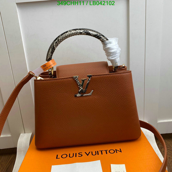 LV Bags-(Mirror)-Handbag-,Code: LB042102,$: 349USD