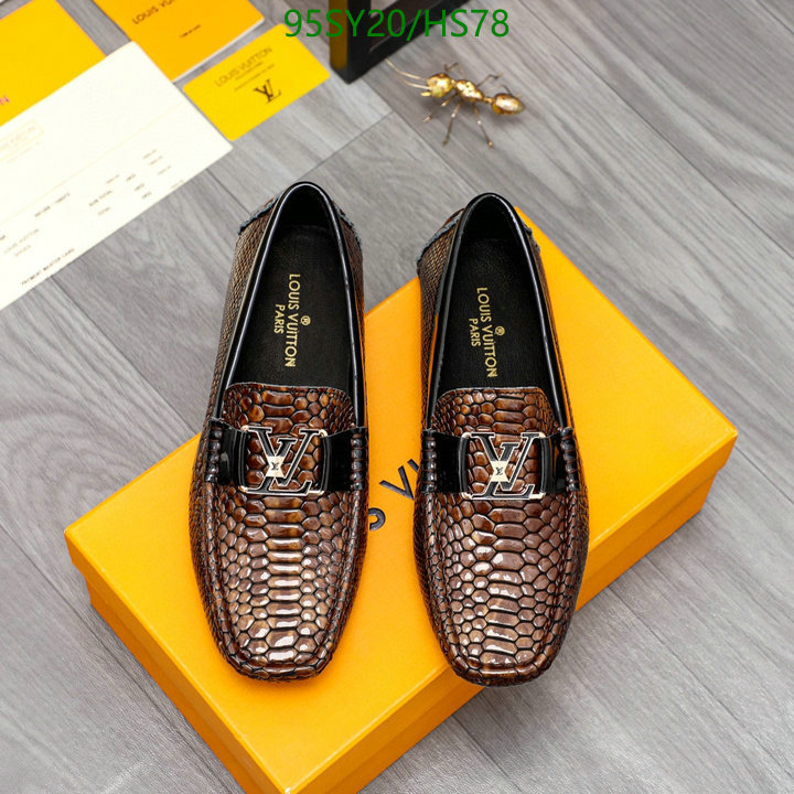 Men shoes-LV, Code: HS78,$: 95USD