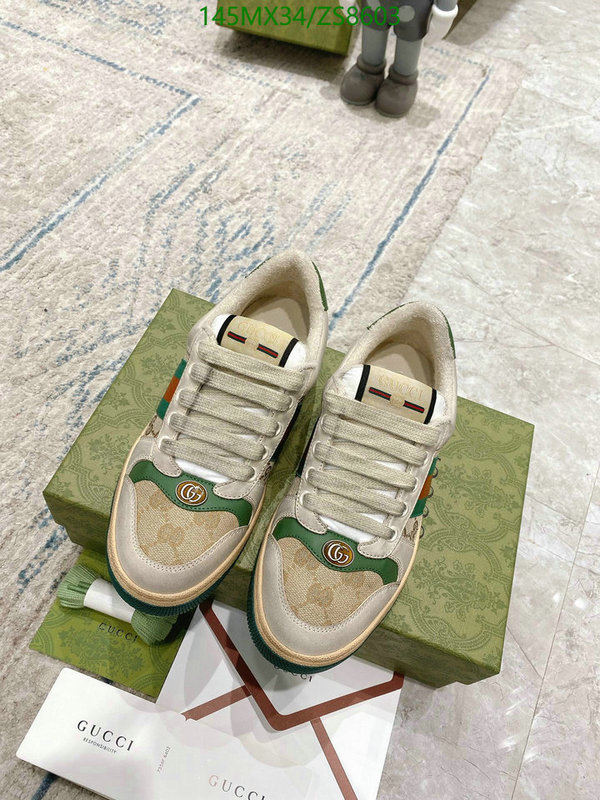 Men shoes-Gucci, Code: ZS8603,$: 145USD