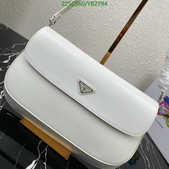 Prada Bag-(Mirror)-Cleo,Code: YB2794,$: 225USD